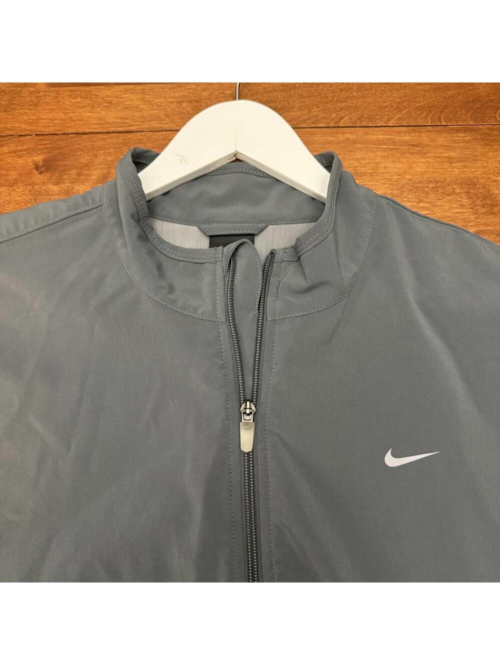 Nike Grey Logo Windbreaker, Mens XL - Picture 3 of 7